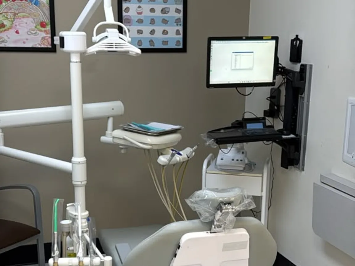 Treatment room with digital imaging at Dentist in Reno NV